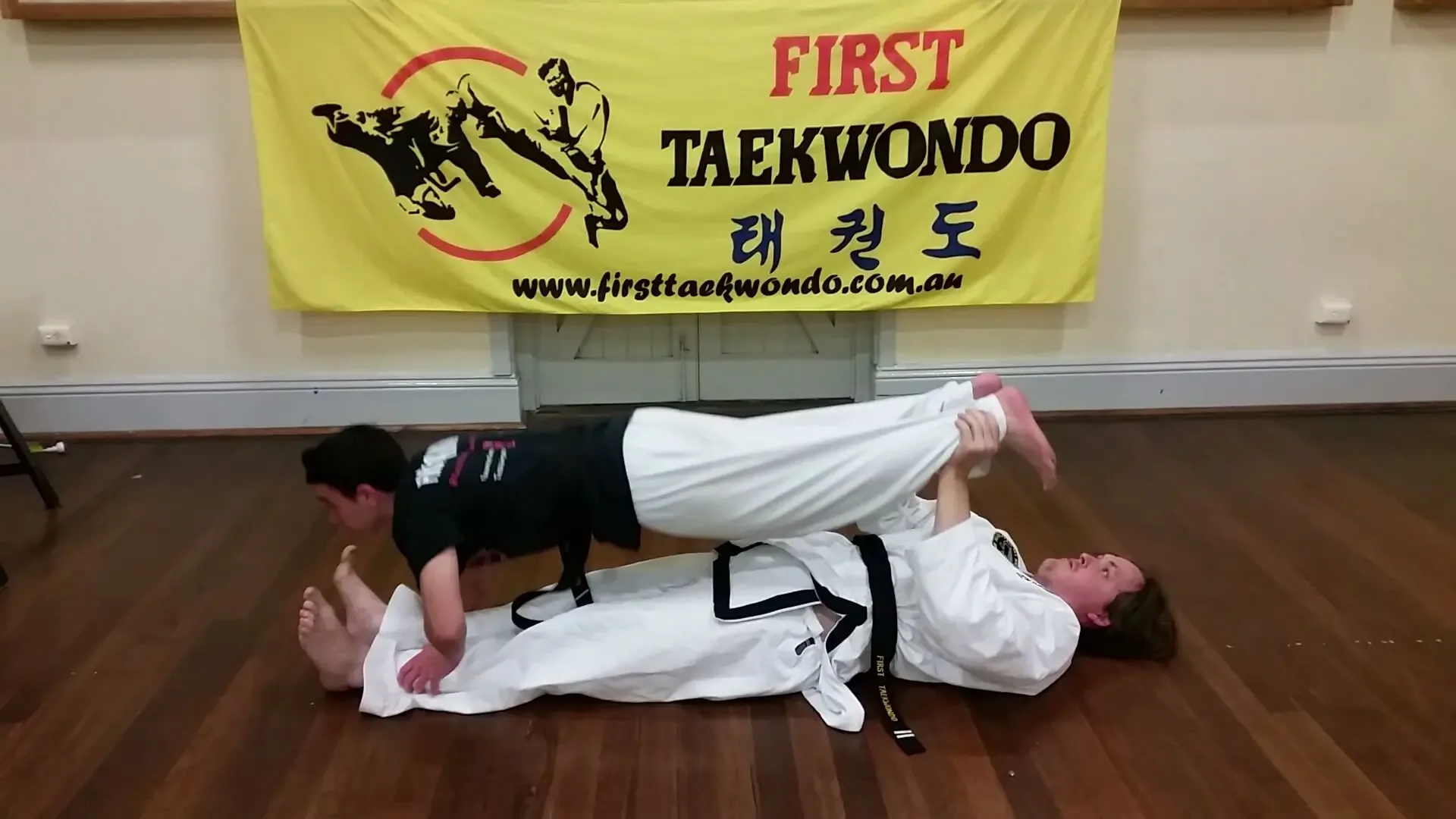 Tea Tree Gully Taekwondo belt training
