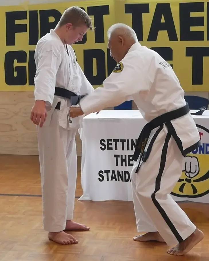 First Taekwondo Black Belt Promotions Match 2022 South Australia