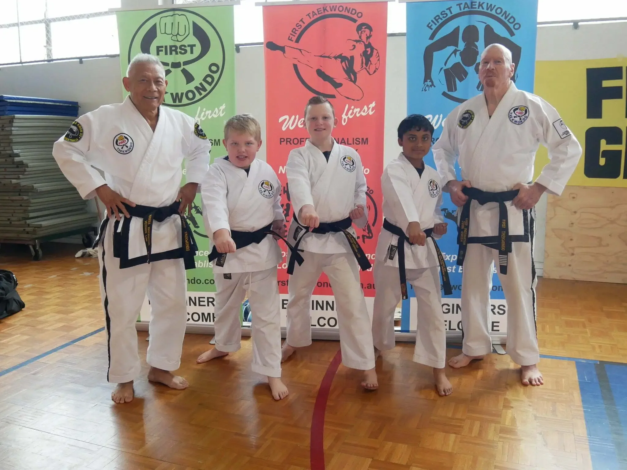 First Taekwondo Black Belt Promotions September 2022 South Australia