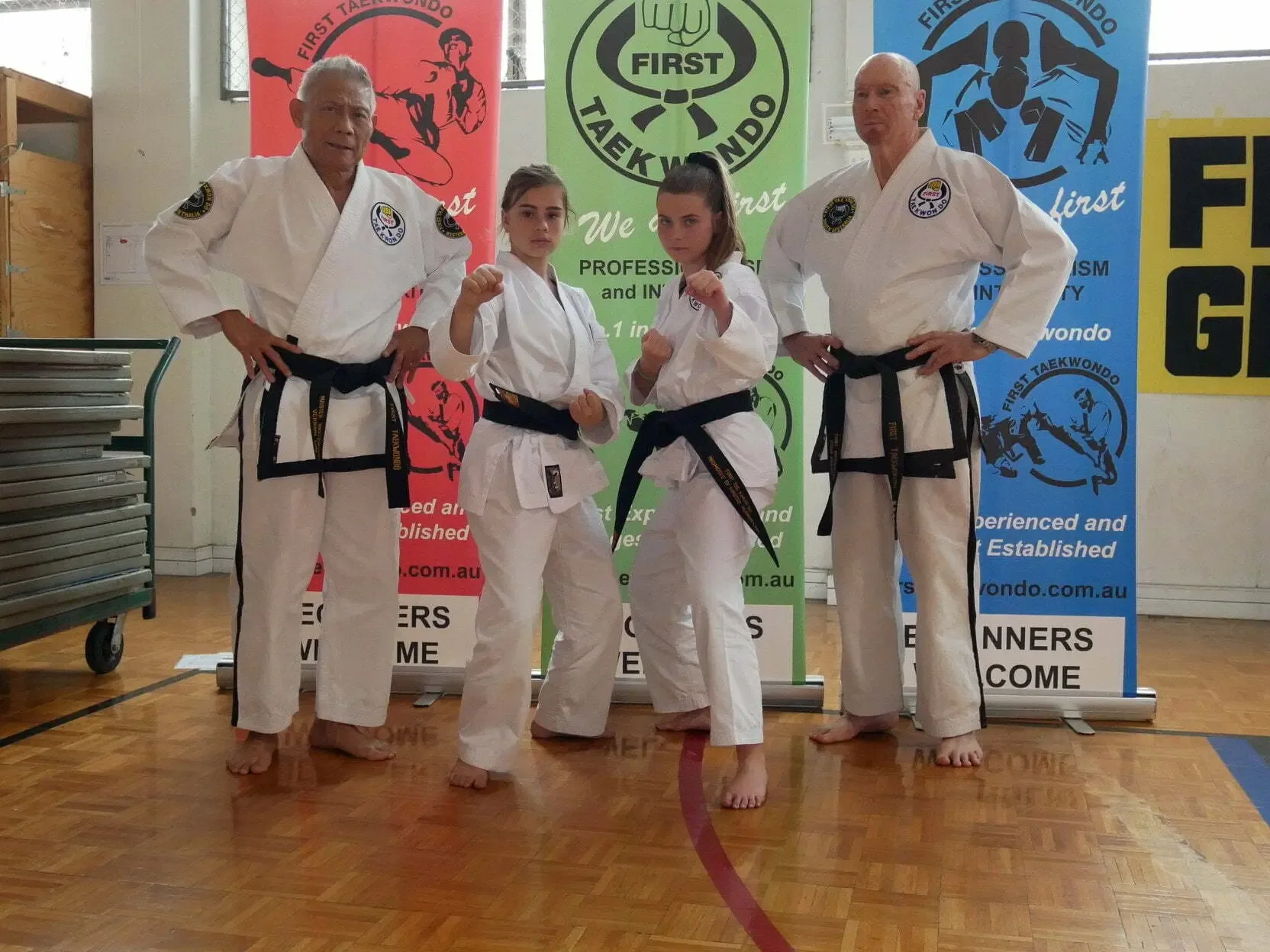 First Taekwondo Black Belt Promotions September 2018 South Australia