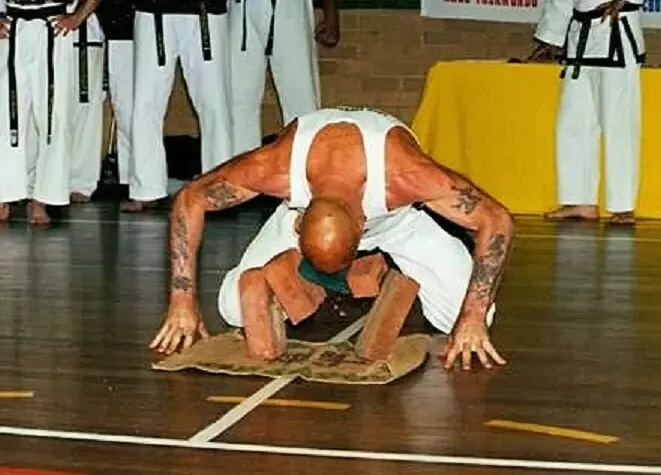 Chief Instructor John O'Brien with students