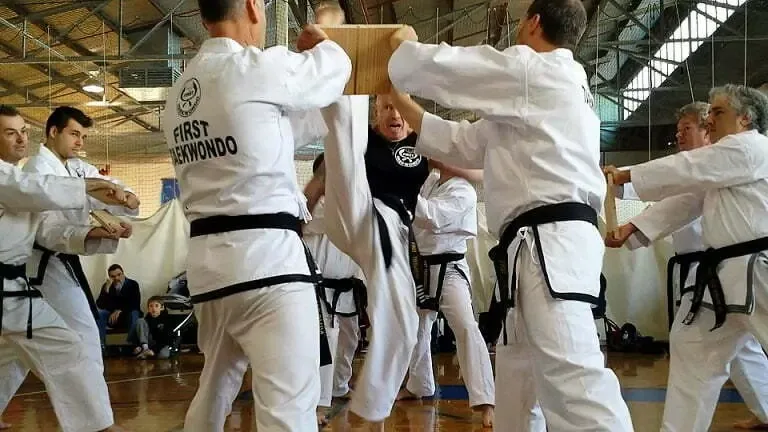 Chief Instructor John O'Brien martial arts demonstration