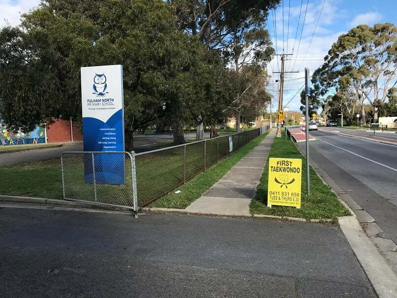 Fulham North Primary School Hall exterior view - Henley Beach Taekwondo location