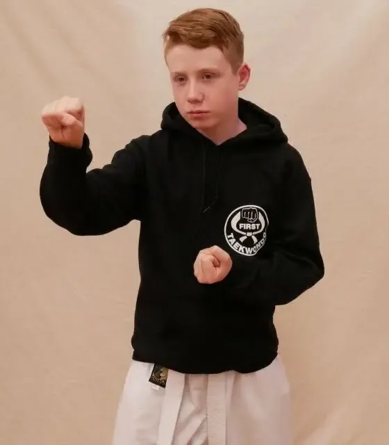 First Taekwondo Hoodie Front View