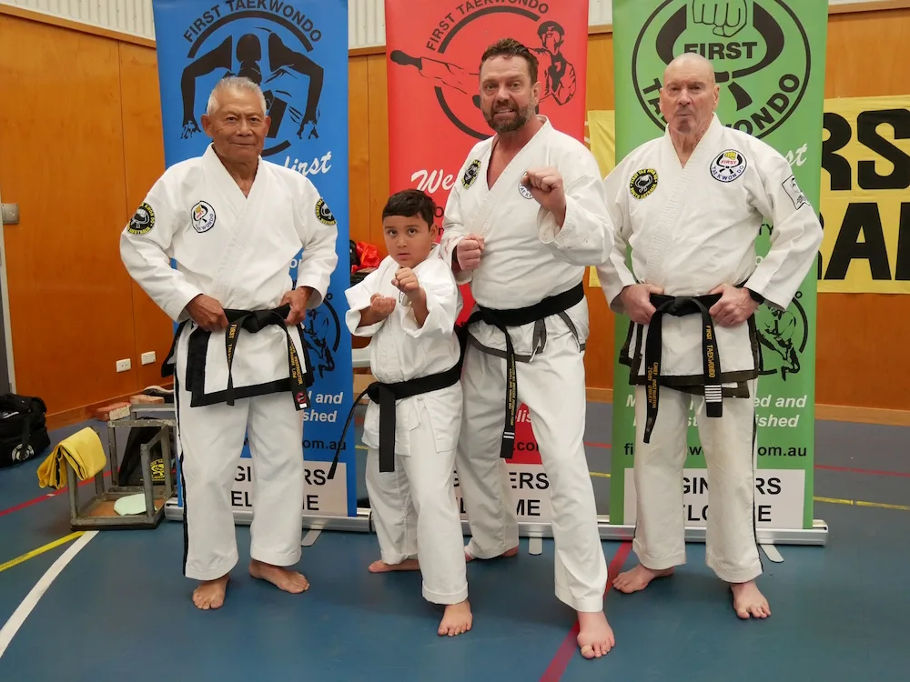 First Taekwondo Black Belt Promotions June 2024 South Australia