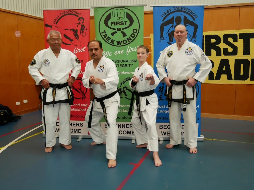 First Taekwondo Black Belt Promotions September 2024 South Australia