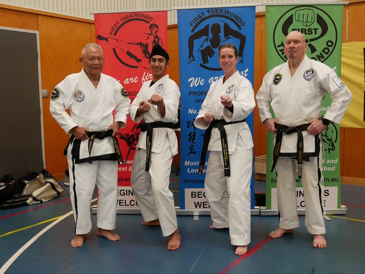 First Taekwondo Black Belt Promotions June 2025 South Australia