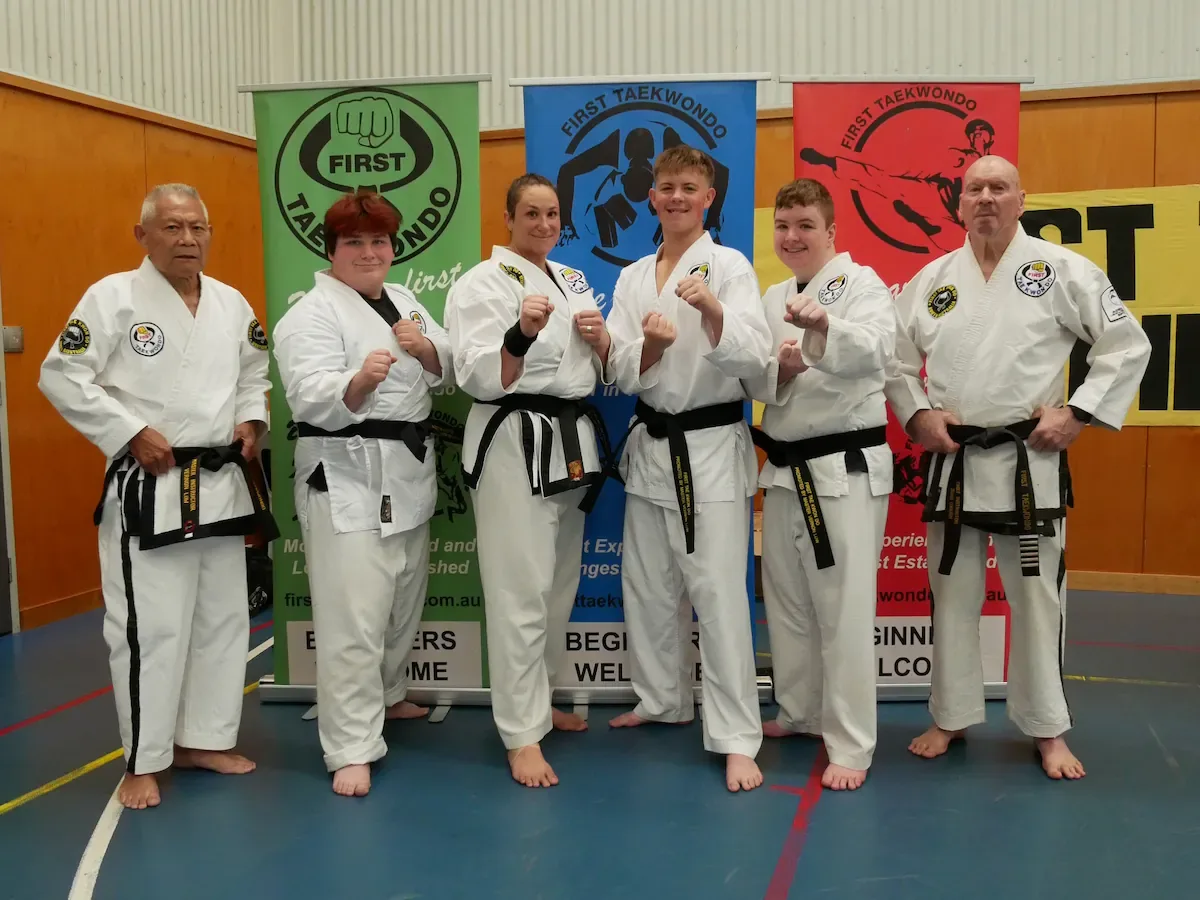 First Taekwondo Black Belt Promotions December 2025 South Australia