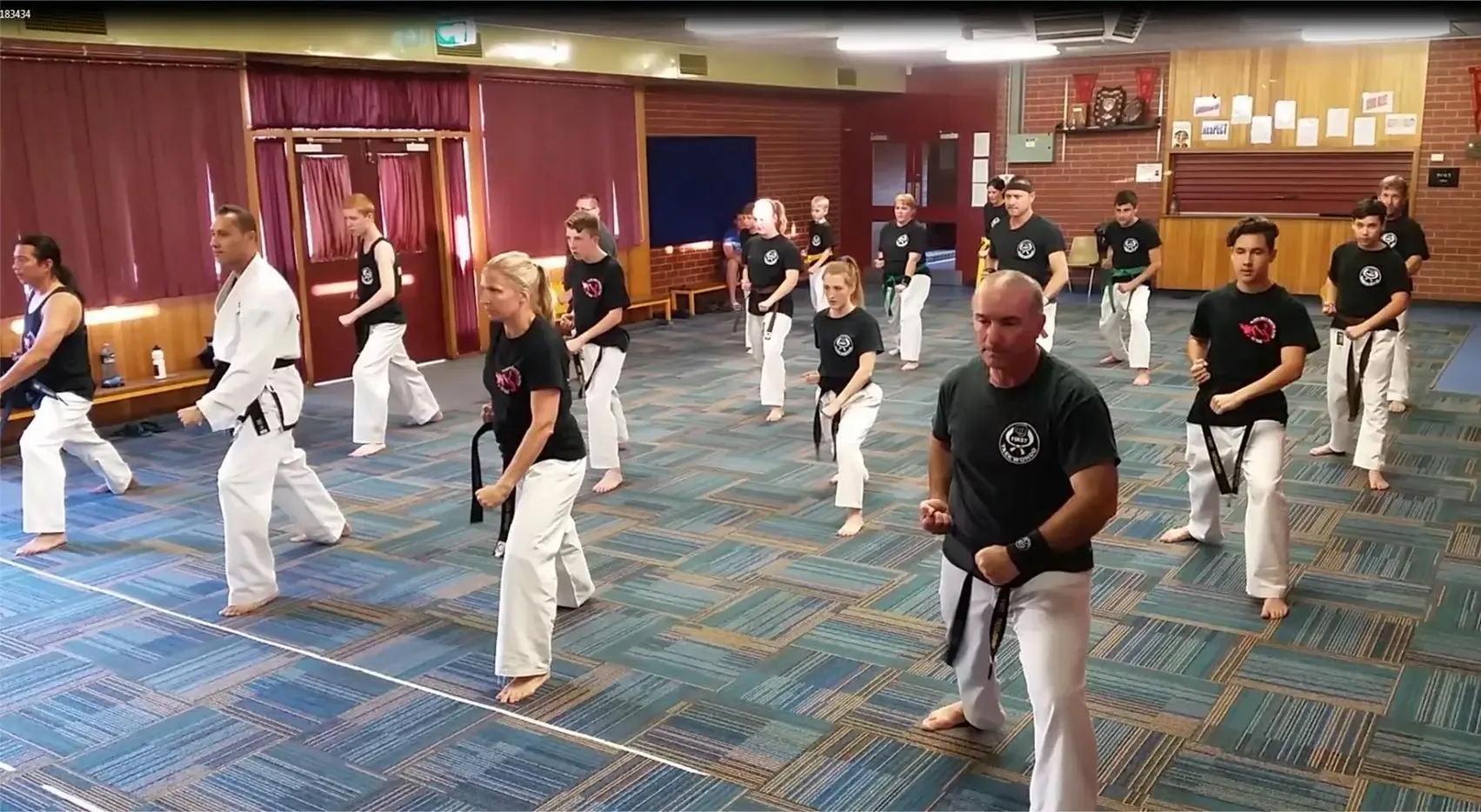 Ingle Farm Taekwondo group photo
