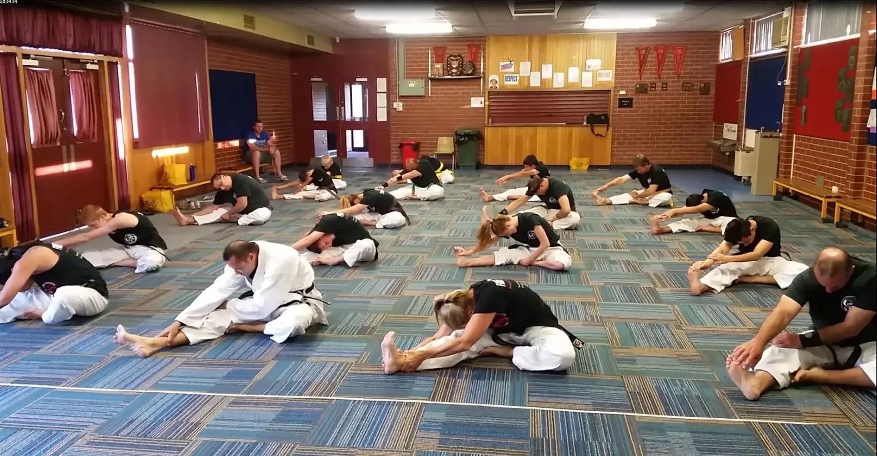 Ingle Farm Taekwondo belt training
