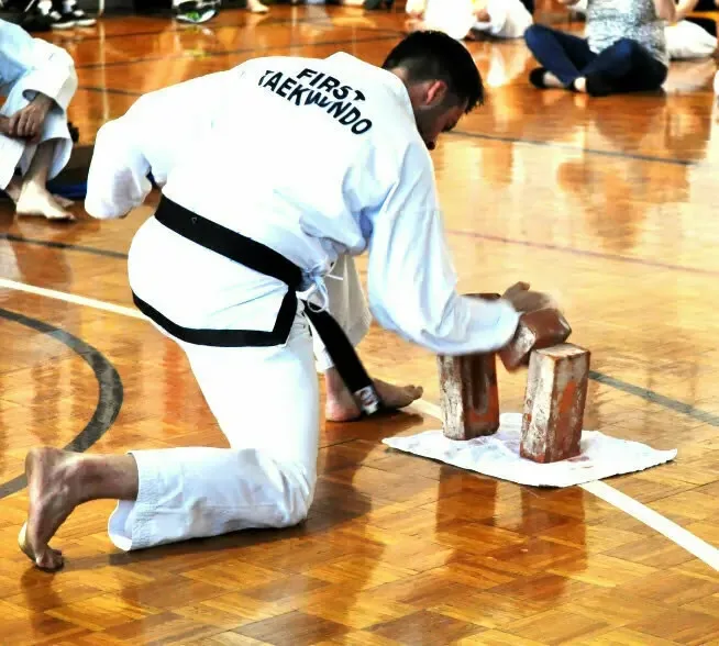 Mitchell Park Taekwondo class practice