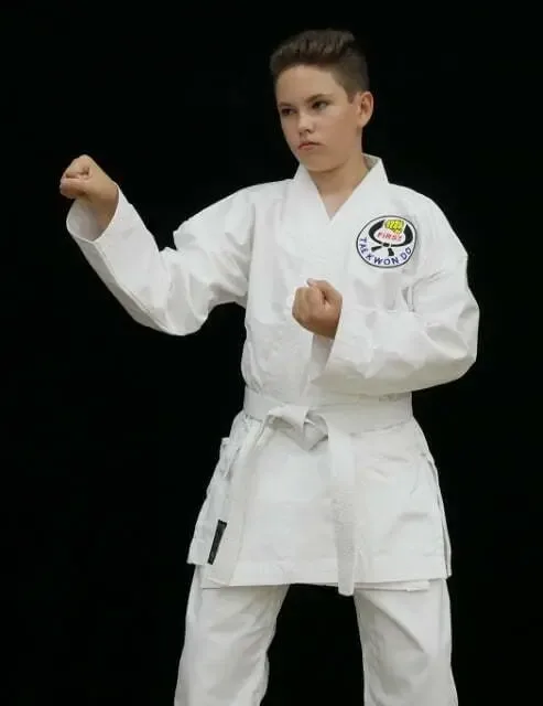 First Taekwondo Uniform Front View